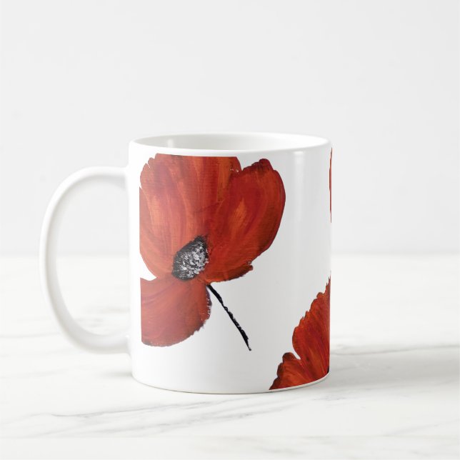 Caneca De Café Os Poppies (Esquerda)