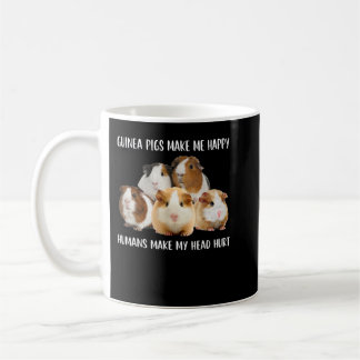 Caneca De Café Os Porcos Da Guiné Me Fazem Humanos Felizes Me Mac