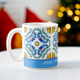 Caneca De Café Os presentes de Bridesmaid favorecem azulejos Maio