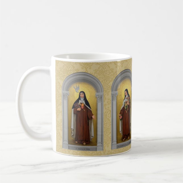 CANECA DE CAFÉ OS QUATRO ST TERESA THERESE CARMELITES (Esquerda)