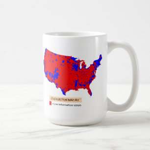 Caneca De Café Os republicanos são baixos eleitores da informaç