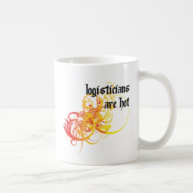 Caneca De Café Os responsáveis da logística estão quentes (Direita)