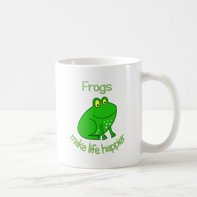 Caneca De Café Os sapos fazem a vida mais feliz (Direita)