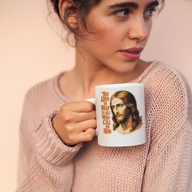 Caneca De Café Os Senhores Presentes: Jesus Responde a Todos que  (Criador carregado)