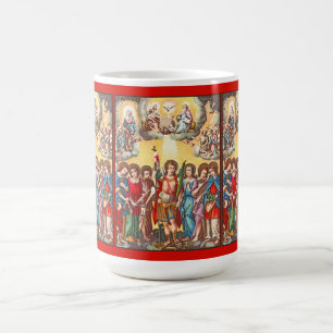 Caneca De Café Os Sete Arcanjos (CP 001; Cromolitografia)