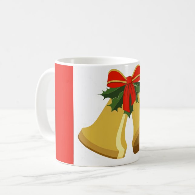 Caneca De Café Os sinos estão tocando (Frente Esquerda)