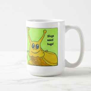 Caneca De Café Os Slugs precisam abraços!