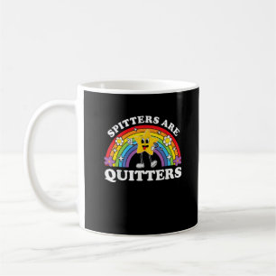 Caneca De Café Os Spitters São Despejos Inadequados, Humor Adulto