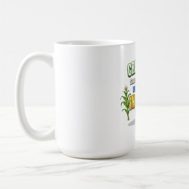 Caneca De Café Os talos de milho do SlipperyJoe seguem algum fã l (Esquerda)