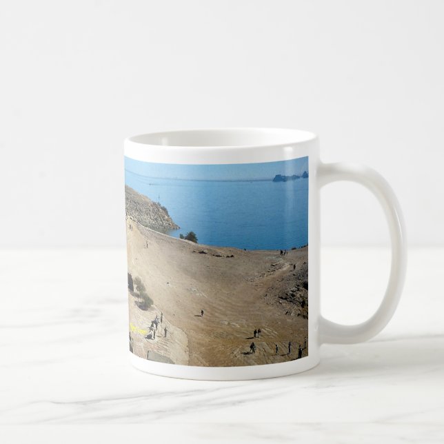 Caneca De Café Os templos de Abu Simbel, deserto de Egipto (Direita)