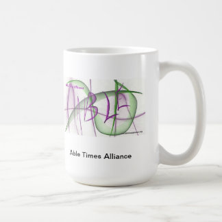 Caneca De Café Os tempos capazes Alliance agridem