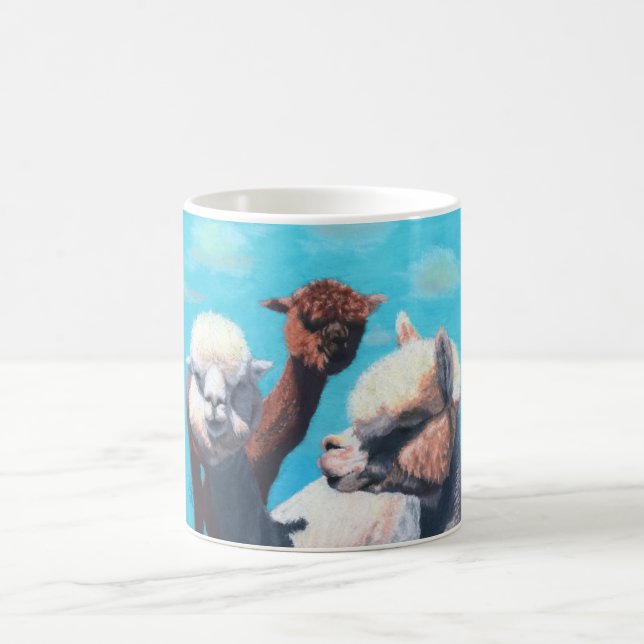 Caneca De Café Os três Alpacateers (Centro)