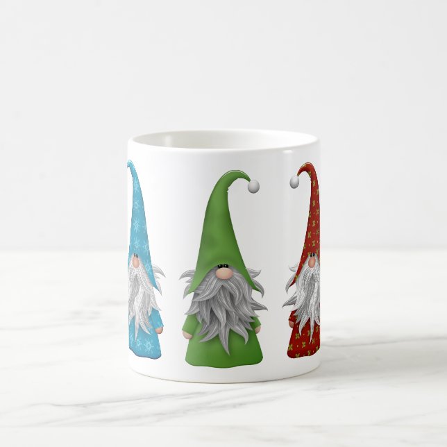 Caneca De Café Os Três Gnomos de Natal (Centro)