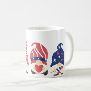 Caneca De Café Os Três Gnomos Patrióticos