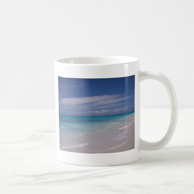 Caneca De Café Os turcos & o Caicos - a praia! (Direita)