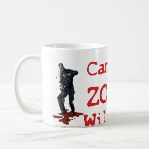 Caneca De Café Os zombis comer-me-ão
