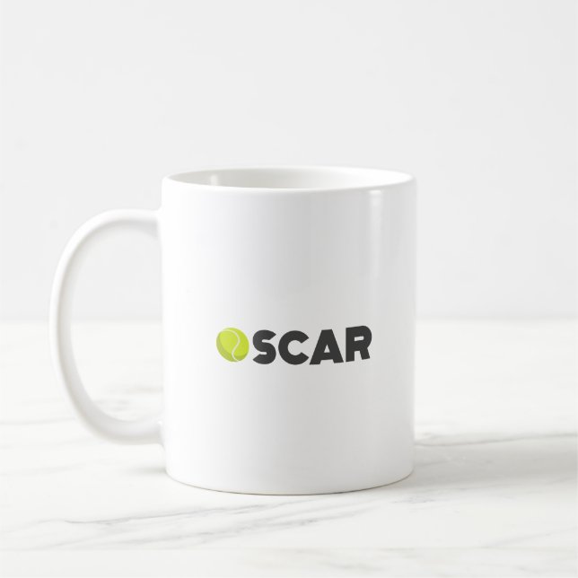 Caneca De Café Oscar Tênis (Esquerda)