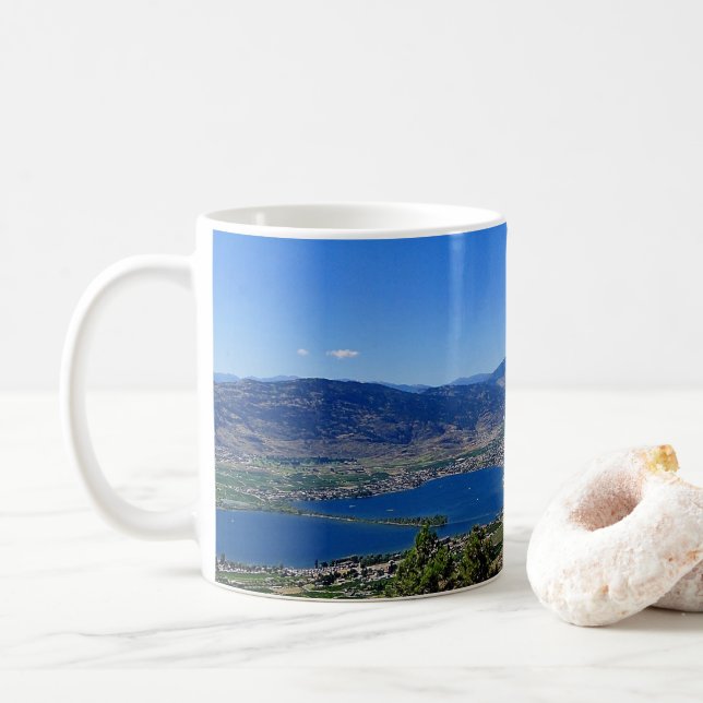 Caneca De Café Osoyoos BC Desert Wine Country Café Mug (Com Donut)