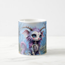 Caneca De Café Ossos ao Luar – Guardião dos Sonhos Esquecidos.
