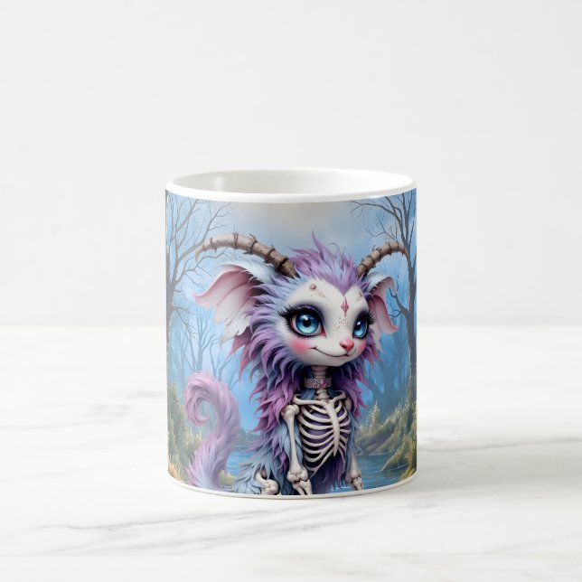 Caneca De Café Ossos ao Luar – Guardião dos Sonhos Esquecidos.  (Centro)