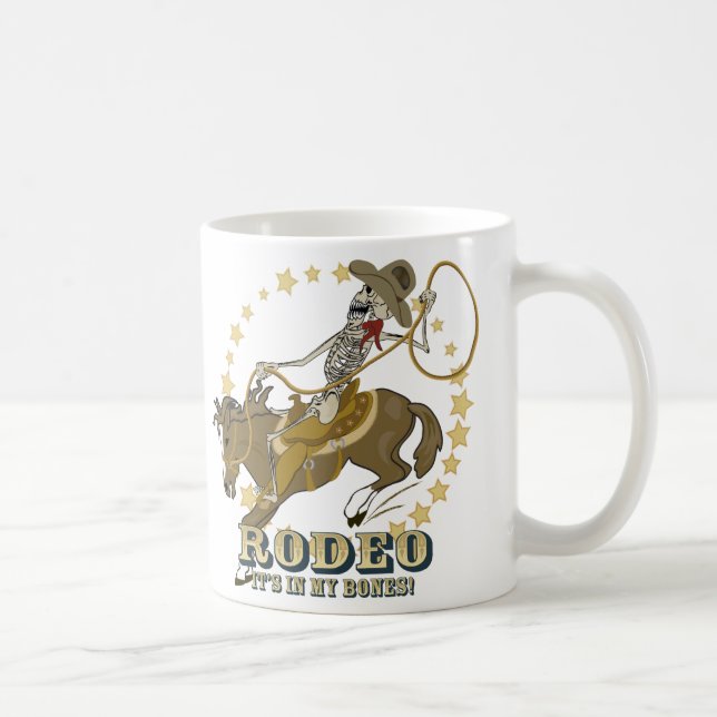 Caneca De Café Ossos de Rodeio (Direita)