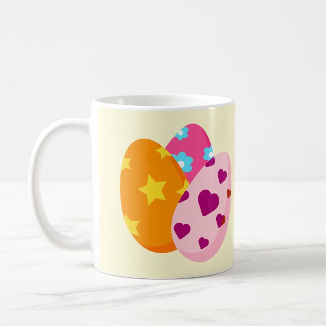 Caneca De Café Ostereier easter eggs (Esquerda)