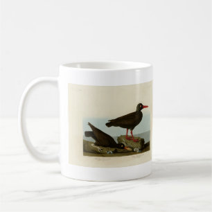 Caneca De Café Ostra-de-pernas brancas, Audubon Birds América