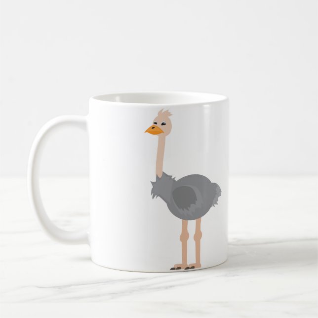 Caneca De Café Ostrich (Esquerda)