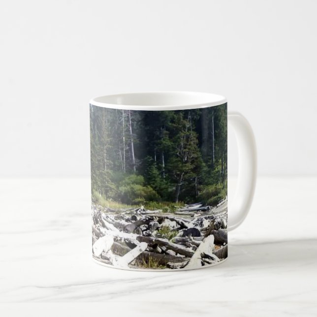Caneca De Café Oswald West State Park, Costa do Oregon (Frente Esquerda)