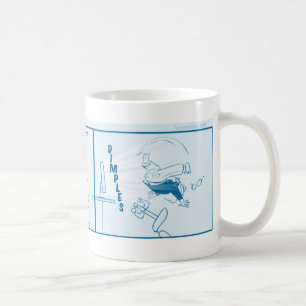Caneca De Café Otalia cómico - ondulações