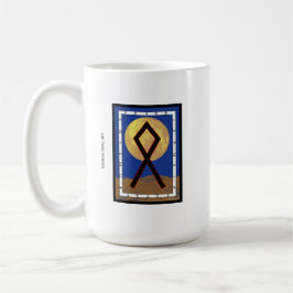 Caneca De Café Othala Rune Mug - Casa e Ancestralidade!