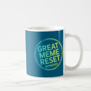 Caneca De Café Ótima Camisa Manga Longa Reset de Meme