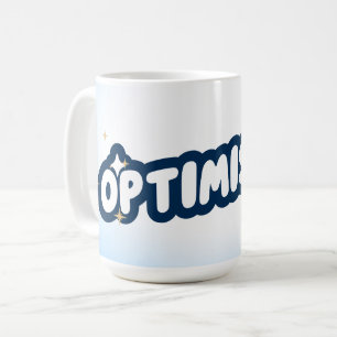 Caneca de Café Otimista