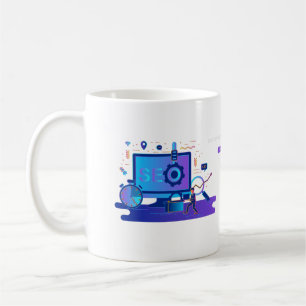 Caneca De Café Otimização de SEO