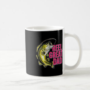 Caneca De Café Ótimo Pai Engraçado Diversão Por Byss Pesca Pescad