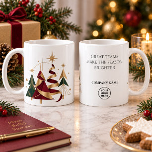 Caneca De Café Ótimo Presente de Natal para Equipe de Negócios