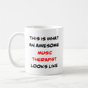 Caneca De Café ótimo terapeuta musical