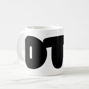 Caneca De Café OTL Emoticon ~ Slang Coreano
