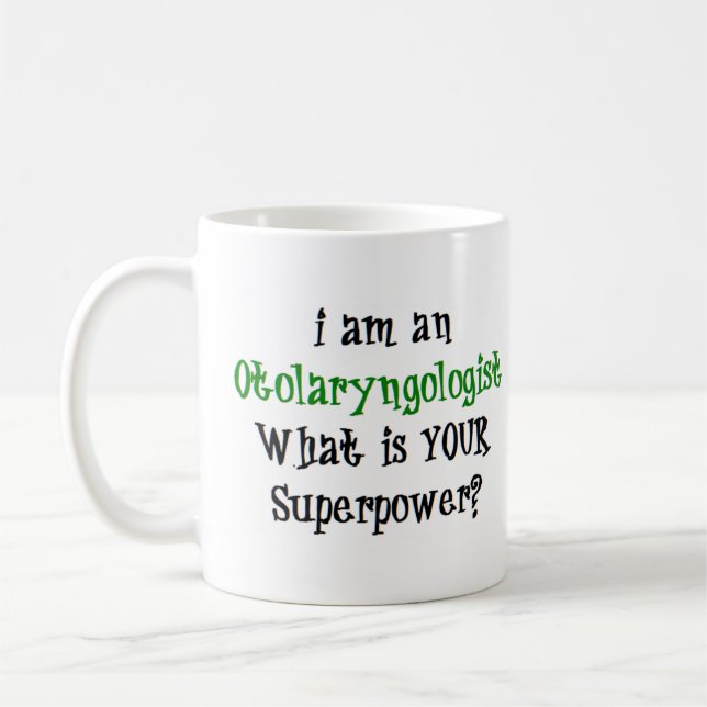 Caneca De Café otolaringologista (Esquerda)