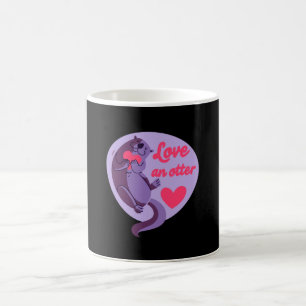 Caneca De Café Otter - Ame Um Outro Ame Outro