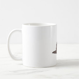 Caneca De Café Otter Mãe Magic