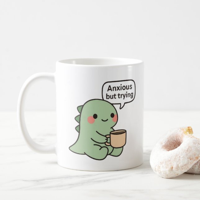 Caneca de café ou chá (xícara) (Com Donut)