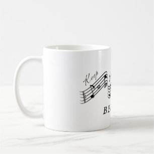 Caneca De Café Ouça Vincenzo Bellini Classic Music Composer