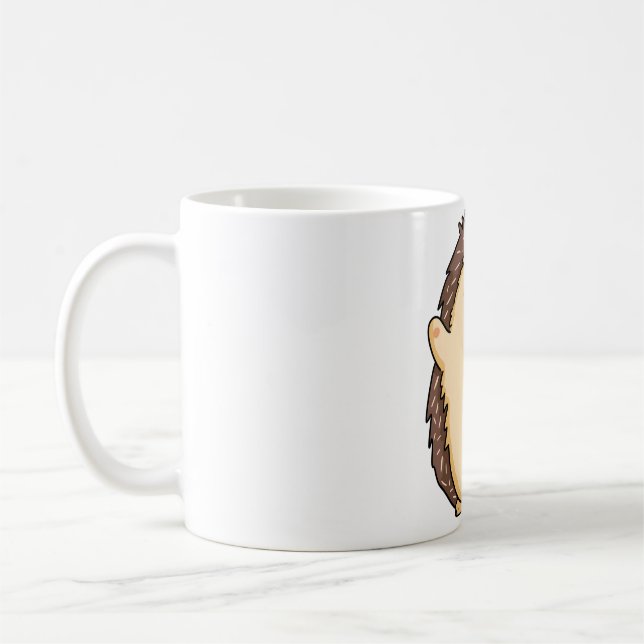 Caneca De Café ouriço Kawaii (Esquerda)