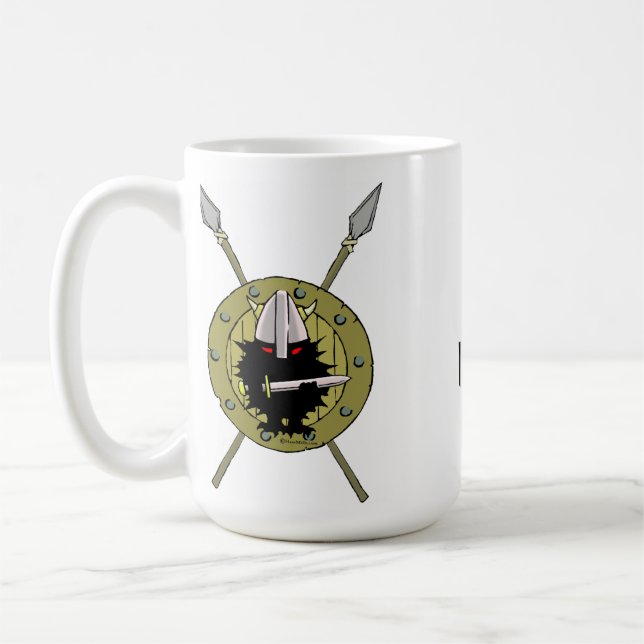 Caneca De Café Ouriços de Viking!! (Esquerda)