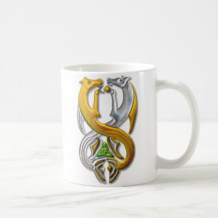 Caneca De Café Ouro e prata Kelpie