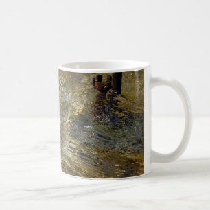 Caneca De Café Ouro fonte de água