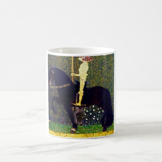 Caneca De Café Ouro Knight, Gustav Klimt (Centro)