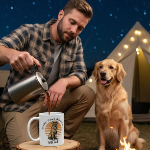 Caneca De Café Ouro/Laranja Engraçado Adicionar foto Personalizar