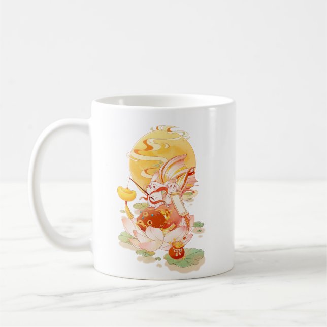 Caneca De Café Ouro Moon Harmony Mug (Esquerda)